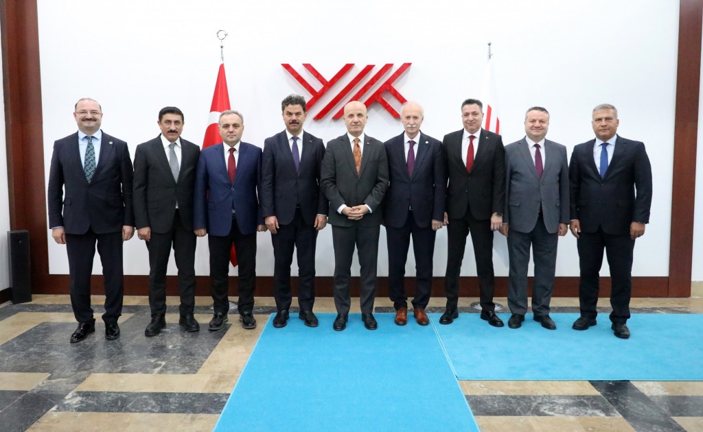 Rektör Adıgüzel’den YÖK Başkanı Özvar’a ziyaret