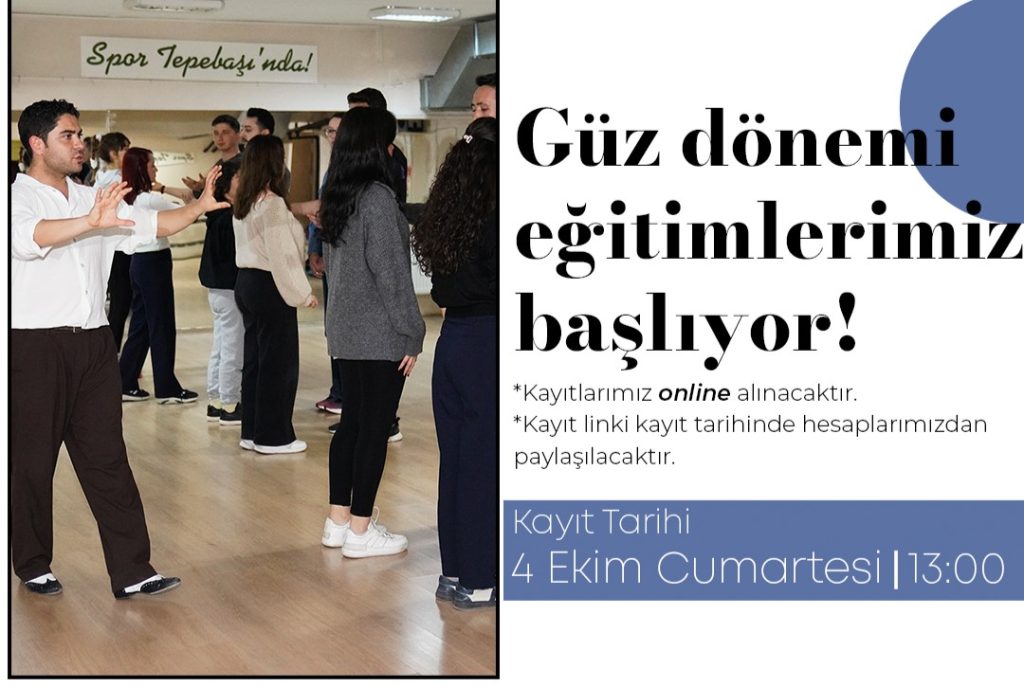 Gençlik Merkezi’nde güz dönemi eğitimleri başlıyor