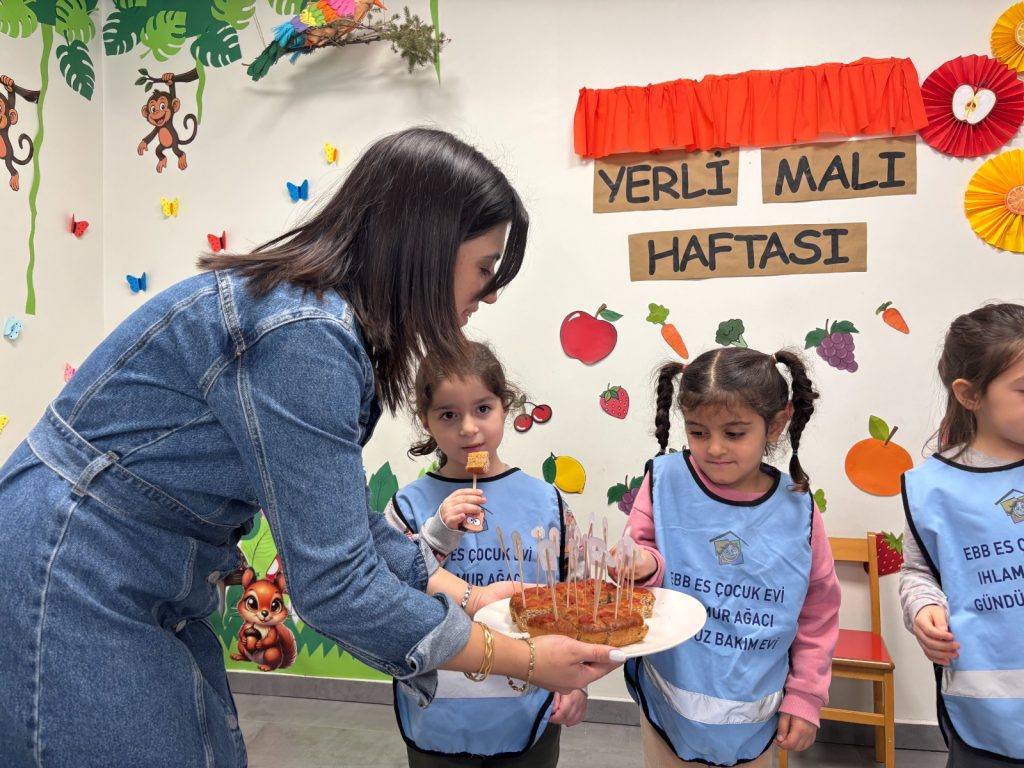 Yerli Malı Haftası’nda çocuklara lezzetli ders