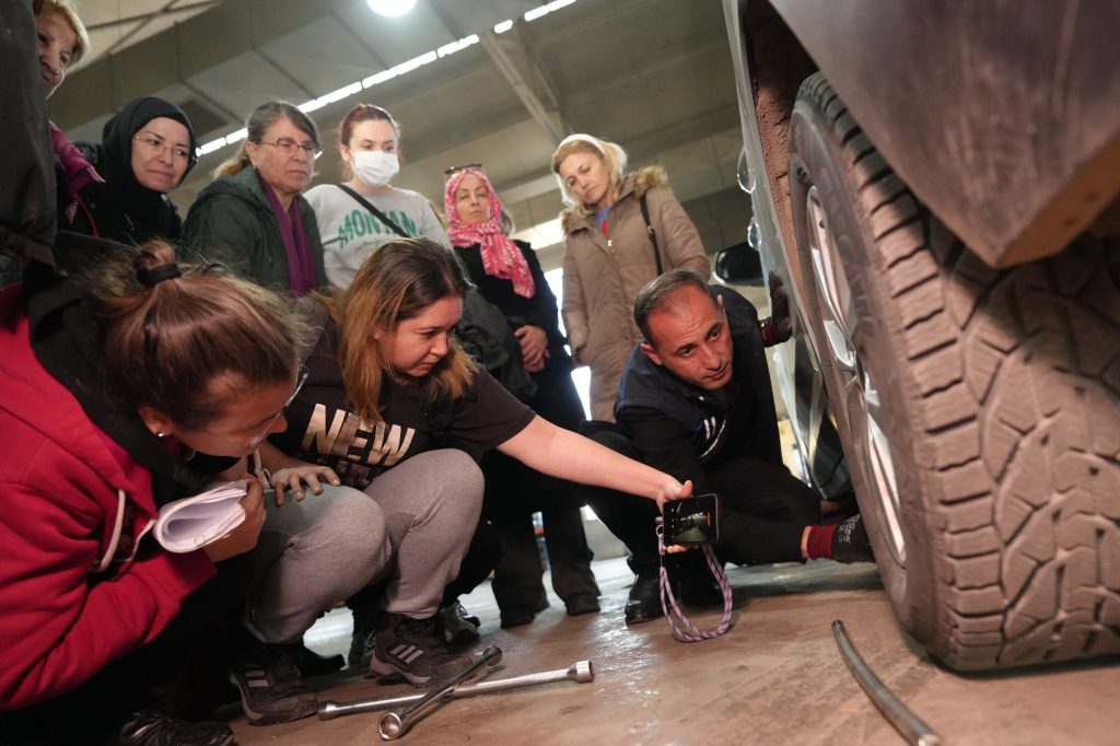 Bu kurs kadınlara güç kattı