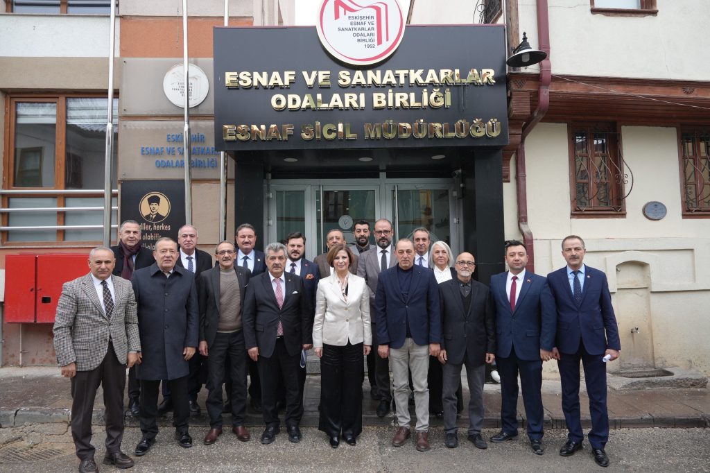Başkan Ünlüce ve Başkan Birsen ‘Eskişehir Yılı’ için buluştu