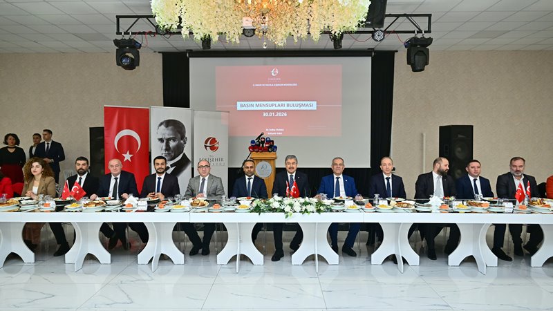 Vali Dr. Erdinç Yılmaz basın mensuplarıyla bir araya geldi