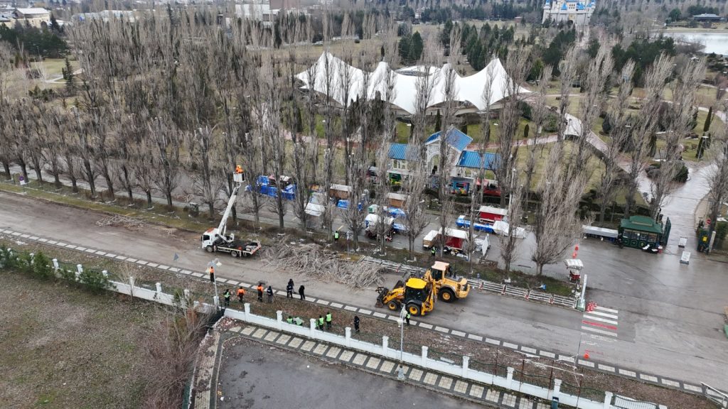 Sazova çınar ağaçları ile yenilenecek