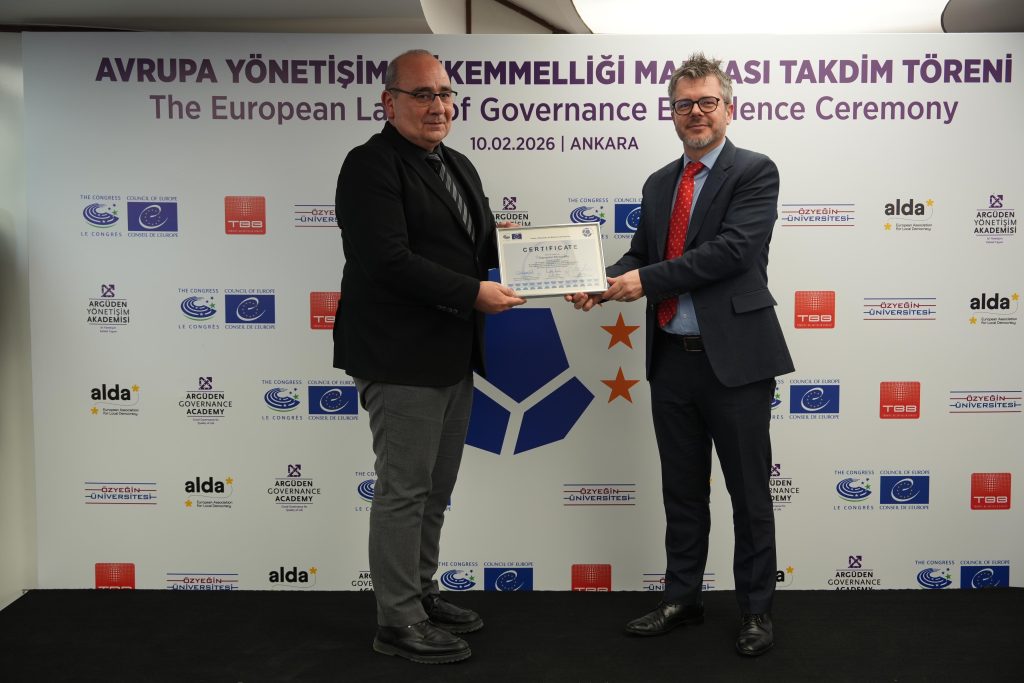 Odunpazarı’na Avrupa Konseyi’nden anlamlı ödül