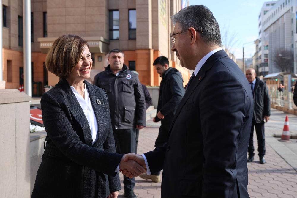 Vali Yılmaz, Başkan Ünlüce’ye iadeiziyaret