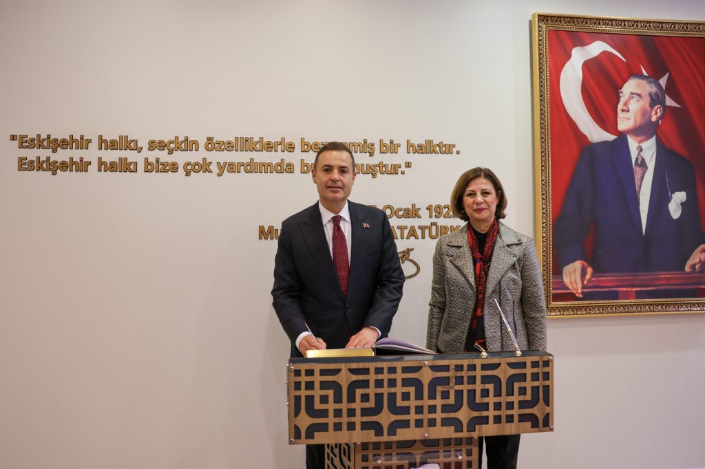 Ahmet Akın, Başkan Ünlüce’yi ziyaret etti