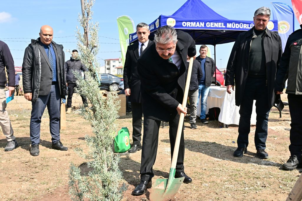 Orman Haftası’nda 8 bin 600 fidan vatandaşlarla birlikte dikildi