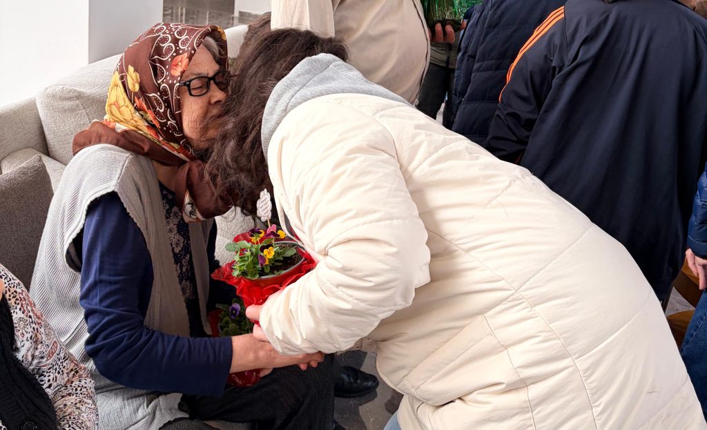 Lütfü Yüksel’de duygu dolu buluşma