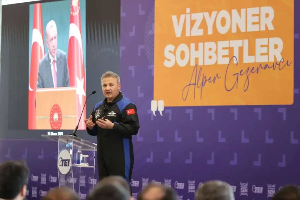 TEI, Vizyoner Sohbetler’de Alper Gezeravcı’yı Ağırladı