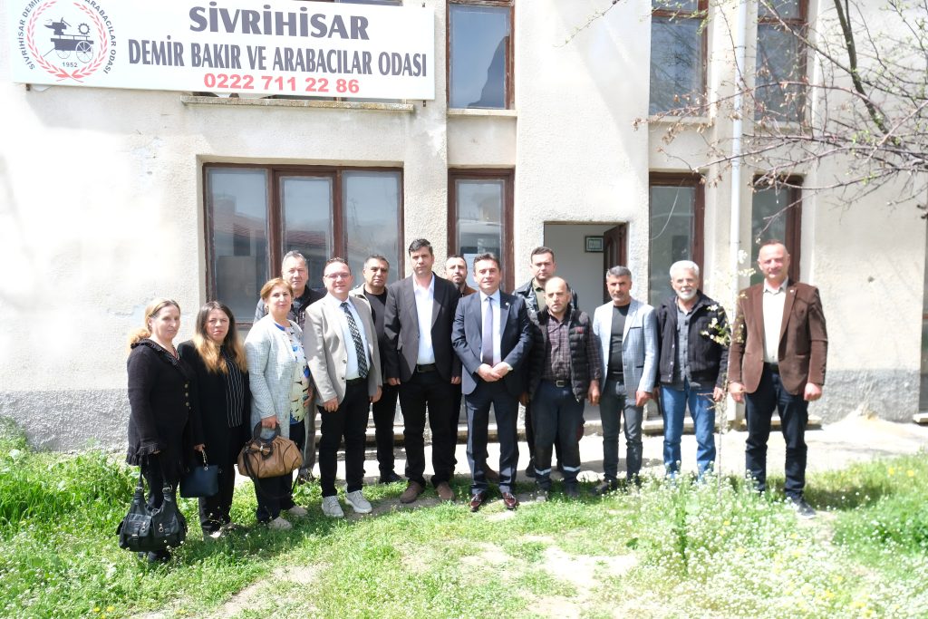 Sivrihisar’da esnaf odalarına ziyaret