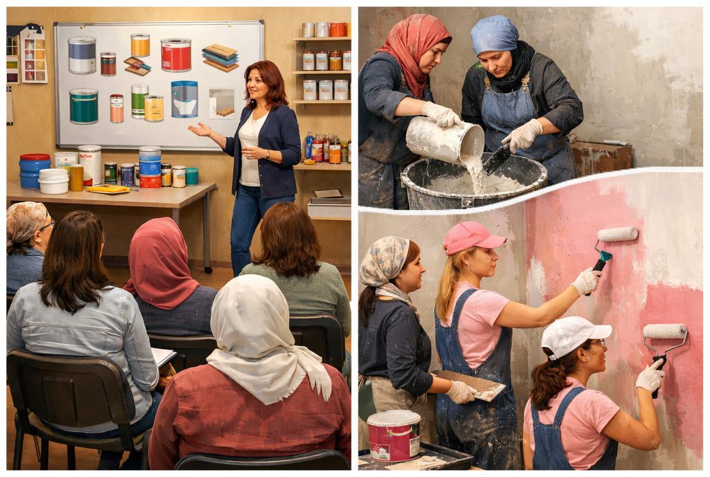 Kadınlara yeni bir beceri kapısı açılıyor