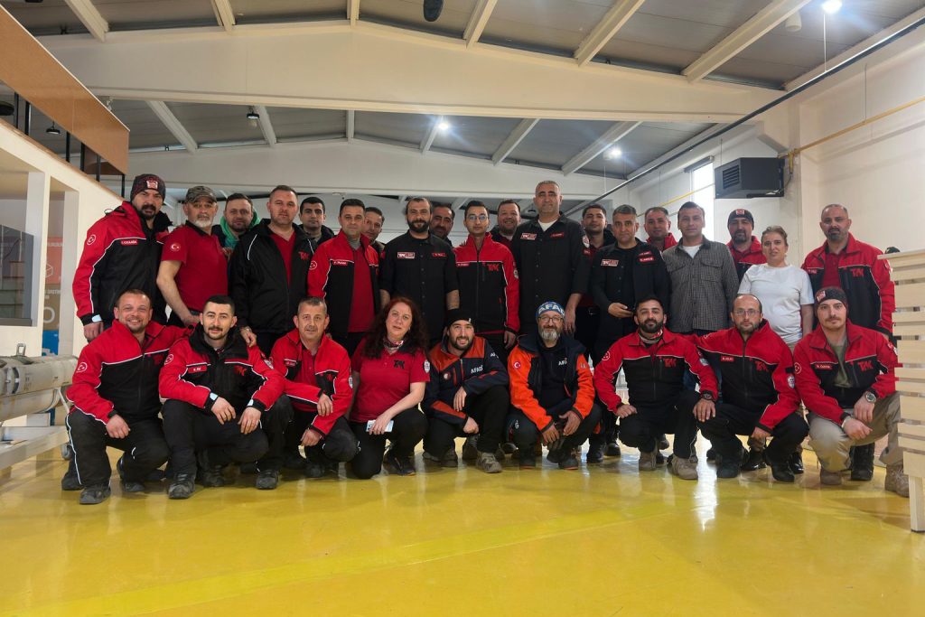 TAK ekibi AFAD’dan barınma akreditasyon eğitimi aldı