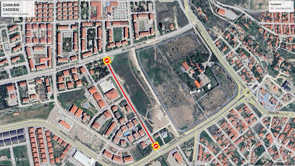 Çankaya Caddesi trafiğe kapanacak