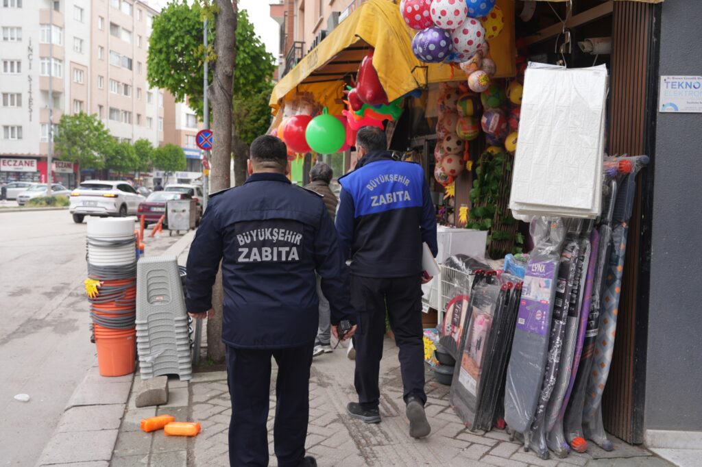 Zabıtadan ortak alanlara sıkı denetim