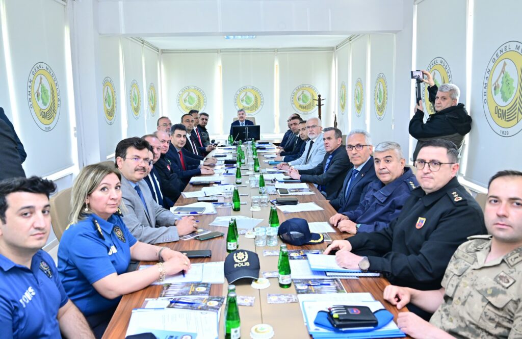 Orman Yangınları İle Mücadele Komisyonu Toplantısı düzenlendi