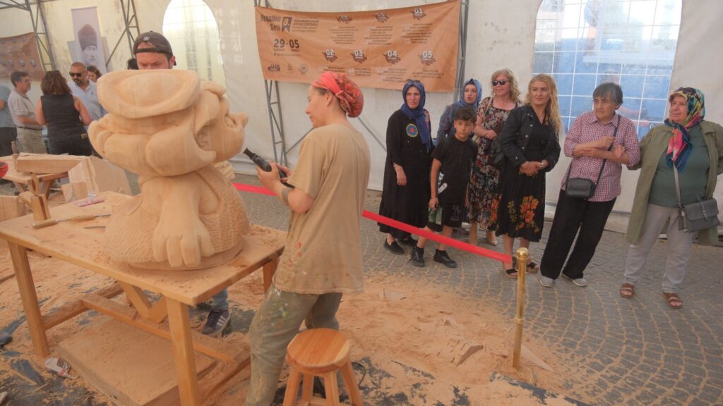 Uluslararası Ahşap Heykel Festivali için geri sayım