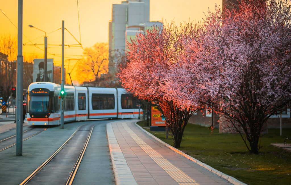 Tramvay seferlerine yaz düzenlemesi