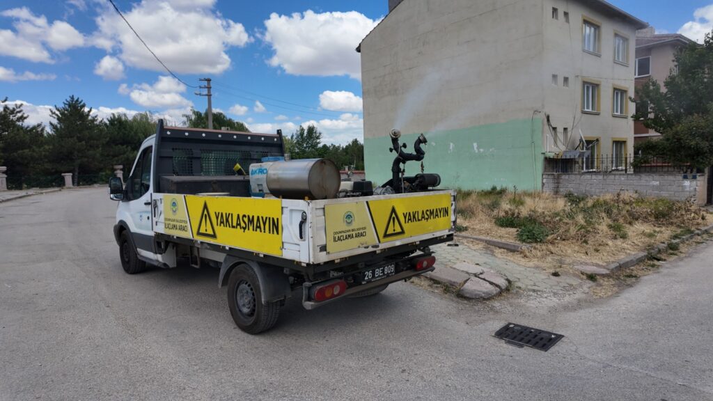 Odunpazarı ilaçlama çalışmalarına hız verdi