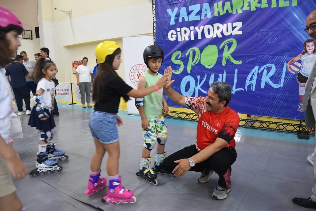 Çocuklar ve gençler yaz tatilini sporla geçirecek