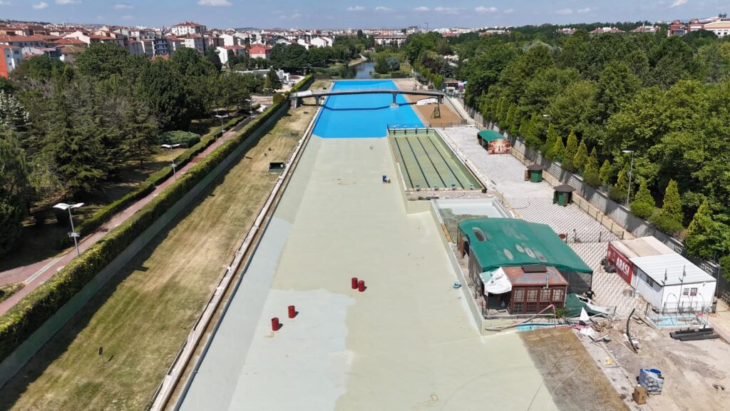 Eskişehir’in yapay plajı bu yıl sezona geç açılacak