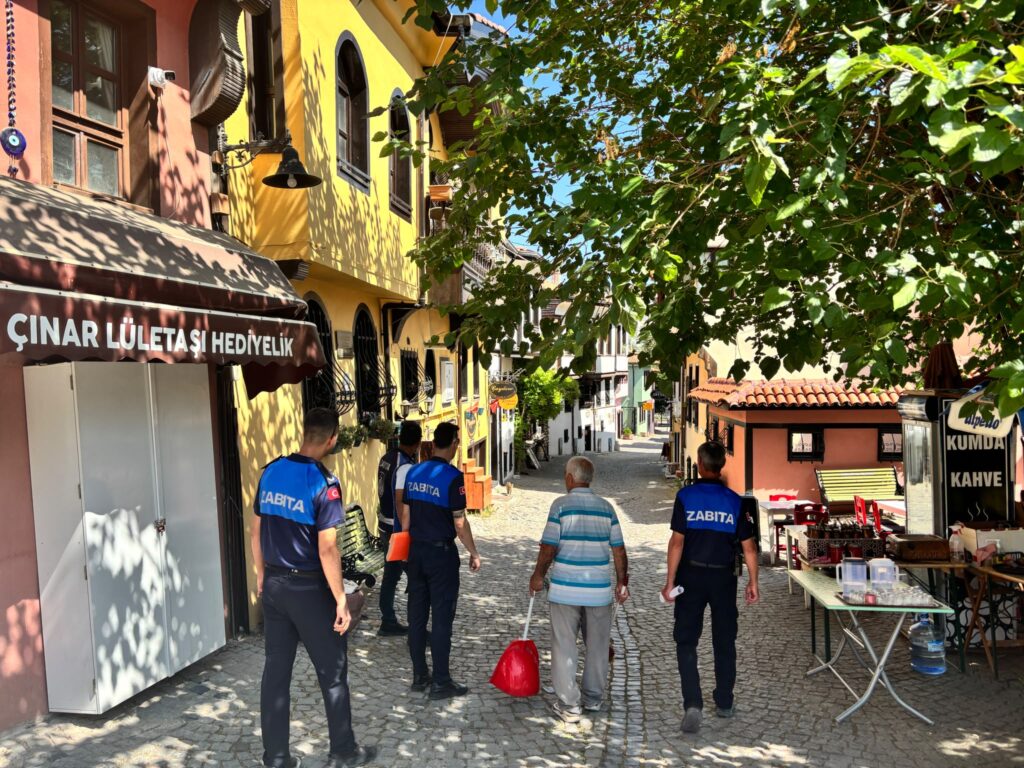 Zabıtadan işgaliyelere sıkı denetim