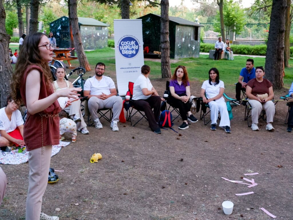 Aktif Yaşam Parkı’nda ebeveynler paylaştı, çocuklar eğlendi