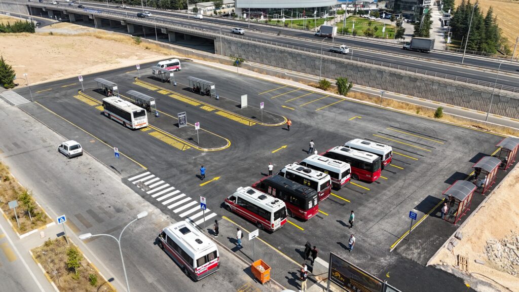 Eskişehir Şehir Hastanesi önüne yeni düzenleme