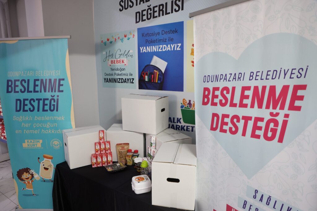 Odunpazarı Belediyesi’nden öğrencilere beslenme desteği