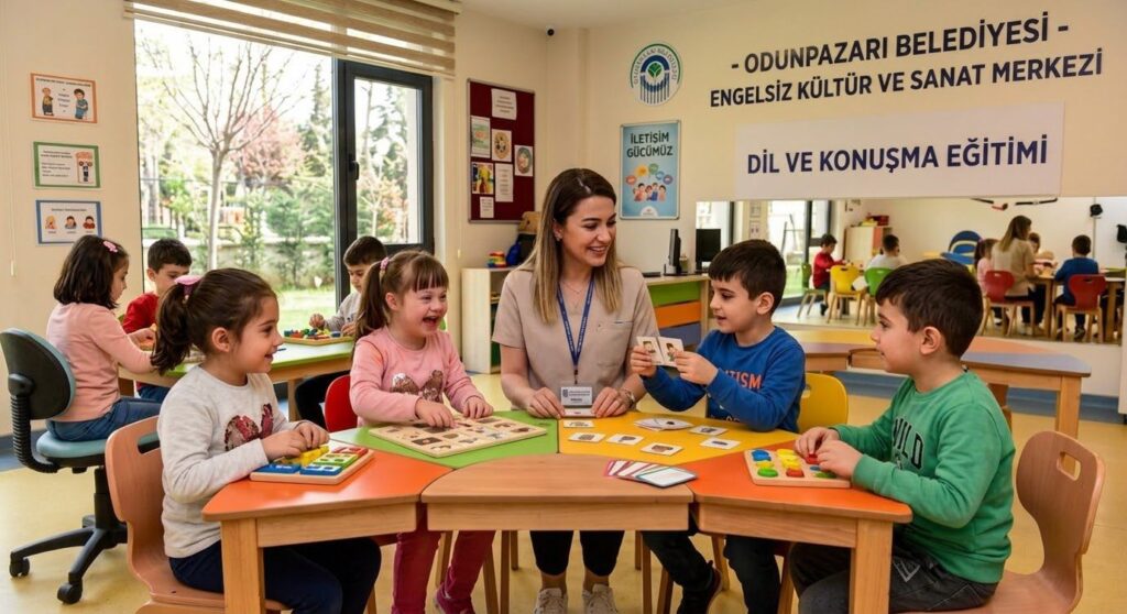 Odunpazarı Belediyesi’nden özel gereksinimli bireyler için ücretsiz dil ve konuşma eğitimi desteği