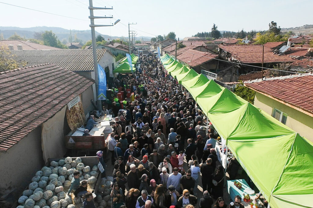 Kızılinler’de bal kabağı bereketi